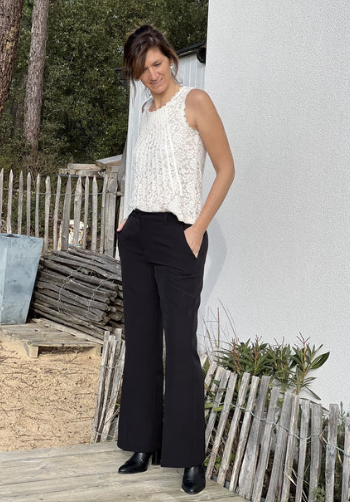 Pantalón elegante mujer